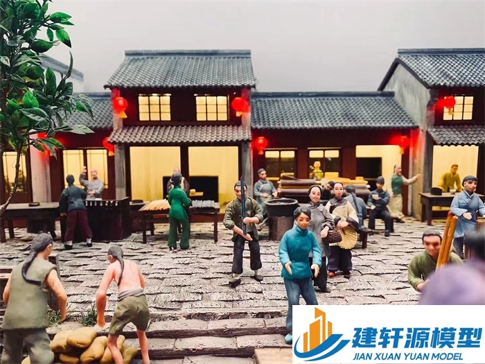 阳西香市微缩模型