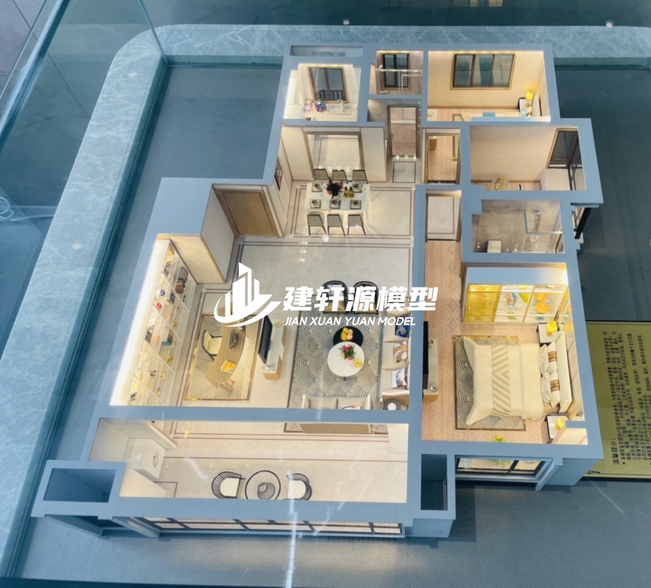 阳西地产户型模型