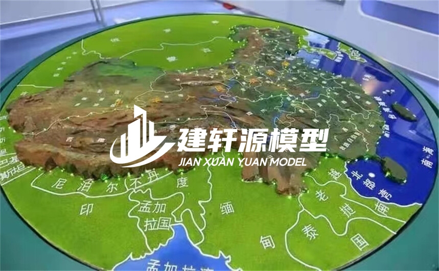 阳西地形模型制作